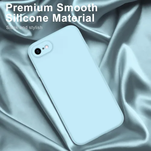 Vista 3 de Goodon Funda para iPhone SE 2022 3rd/SE 2020 de 2ª generación - iPhone 8/7 con protector de pantalla - Protección de cámara - Funda protectora