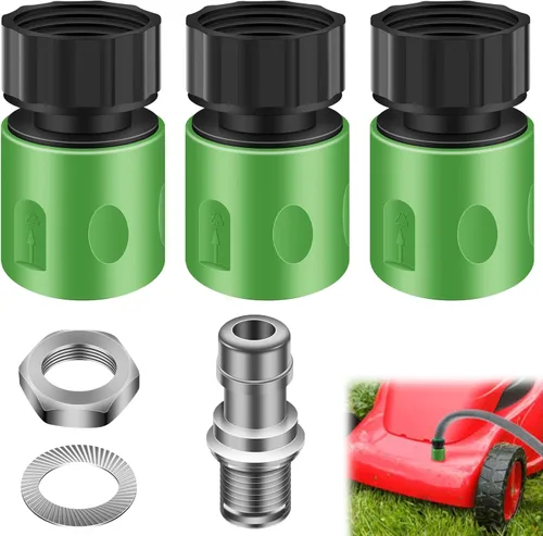 Vista 8 de Kit de lavado de cubierta de cortacésped/kit de lavado de cubierta de cortacésped de conexión rápida compatible con Cub Cadet, MTD, Troy-Bilt