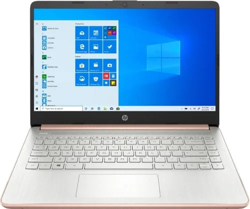 Vista 2 de Portátil HP Stream de 14 pulgadas con pantalla HD, procesador Intel Celeron N4020 Dual-Core (de doble núcleo), memoria DDR4 de 4 GB, 64 GB de eMMC