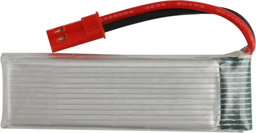 Vista 3 de batería de iones de litio recargable de 3.7V 500mAh con el conector de JST para los productos electrónicos