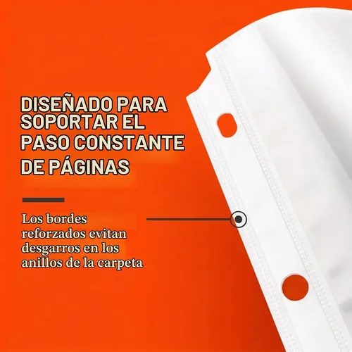 Vista 7 de Performore Paquete de 50 protectores de hojas transparentes Fundas de plástico resistentes de 8.5 x 11 pulgadas Protectores de página