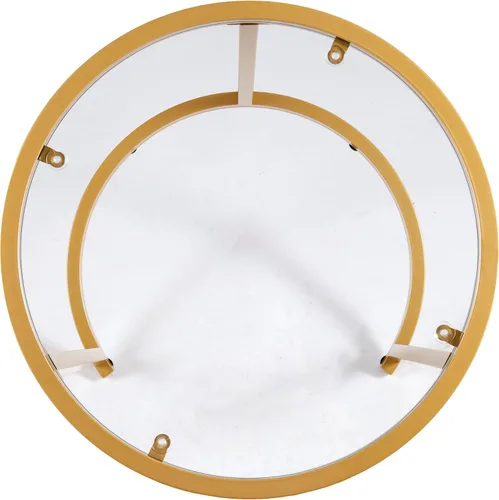 Vista 6 de SEI Furniture Evelyn Glam - Juego de mesa auxiliar nido (2 unidades), color dorado