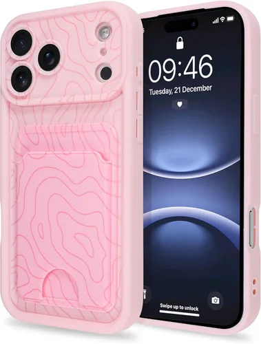 Vista 127 de MZELQ Funda compatible con iPhone 11, funda de TPU para tarjetero, protección de cámara + protector de pantalla, funda suave con ranura para Negro