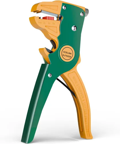 Vista 12 de VCELINK Pelacables y cortador automático de tiras rápidas, pelacables profesional de tira rápida, herramienta de pelado de cables eléctricos