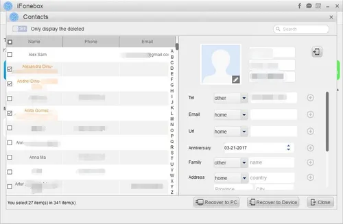 Vista 5 de iFonebox for Windows – Recover lost iPhone, iPad or iPod Touch Data [Download]