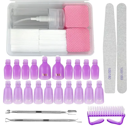 Vista 9 de Eyxformula 1000 toallitas de uñas sin pelusas, almohadillas quitadoras de esmalte de gel, almohadillas de algodón absorbentes para rutina