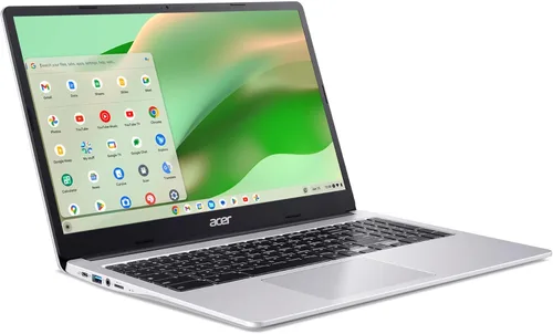 Vista 9 de Acer Chromebook 315 Laptop Intel Celeron N4500, pantalla IPS Full HD de 15.6 pulgadas, gráficos Intel UHD, 4 GB LPDDR4X, 64 GB eMMC, Intel Wi-Fi 6