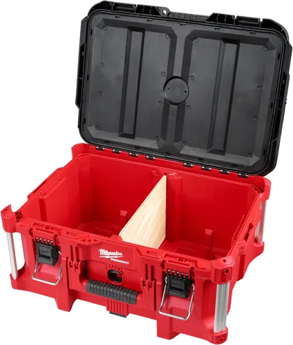 Vista 3 de Milwaukee Electric Tool 48-22-8425 Pack Out, Caja de Herramientas Grande, Rojo