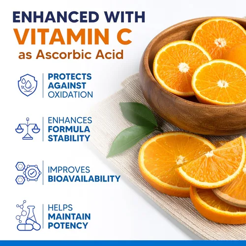 Vista 8 de aSquared Nutrition Gotas de azul de metileno – Suplemento líquido de grado farmacéutico 1% para humanos – 10 mg de grado USP con vitamina C – Sin