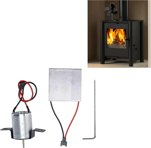 Vista 5 de Grupos electrógenos de ventilador de chimenea, motores de ventilador termodinámico para el hogar, kits de motor de espera para ventilador
