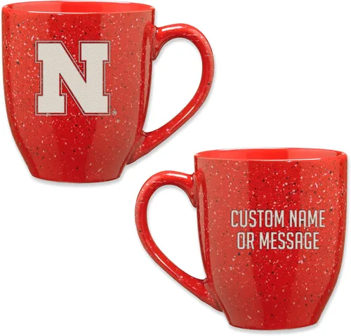 Vista 59 de Rico Industries NCAA UCLA Bruins Royal Blue - Taza de café de cerámica moteada grabada con láser de 16 onzas