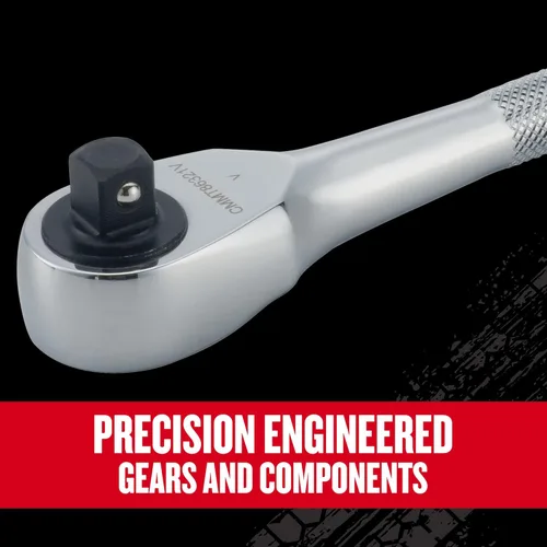 Vista 6 de CRAFTSMAN Trinquete Serie V, accionamiento de 3/8 y 1/2 pulgadas, paquete de 2 (CMMT86503V)