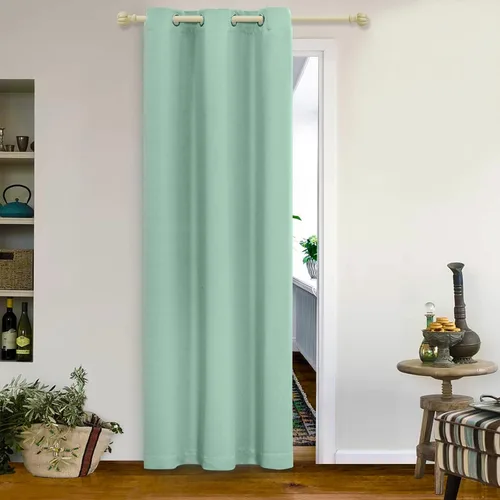 Vista 137 de MYSKY HOME - Cortinas opacas amarillas para sala de estar y dormitorio, cortinas de 84 pulgadas de largo, con ojales, cortinas de oscurecimiento