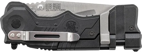 Vista 4 de Smith & Wesson 1st Response SW911N - Cuchillo de apertura asistida SS de alto carbono de 8.2 pulgadas con hoja de punta roma de 3.4 pulgadas y mango