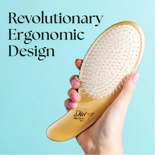 Vista 4 de Olivia Garden Divine Revolutionary - Cepillo para el cabello con diseño ergonómico