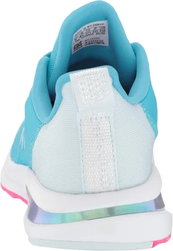 Vista 3 de adidas - Tenis Fortarun para correr unisex para niños Señal cianrosablanco 65 Little Kid