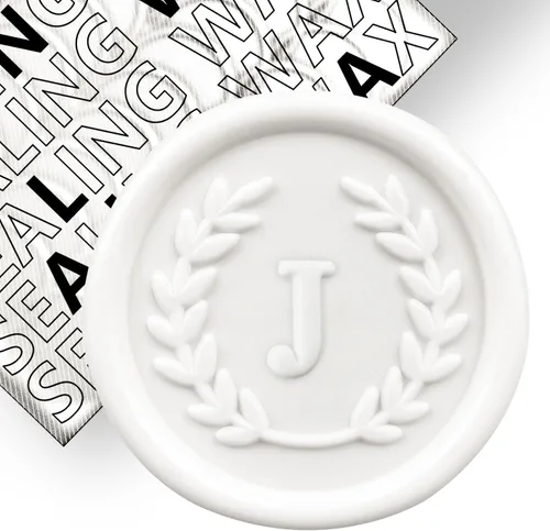 Vista 104 de 50 calcomanías adhesivas de cera con letra S, hechas a mano, sin necesidad de sellar, rasgar y usar calcomanías de cera para invitaciones de boda