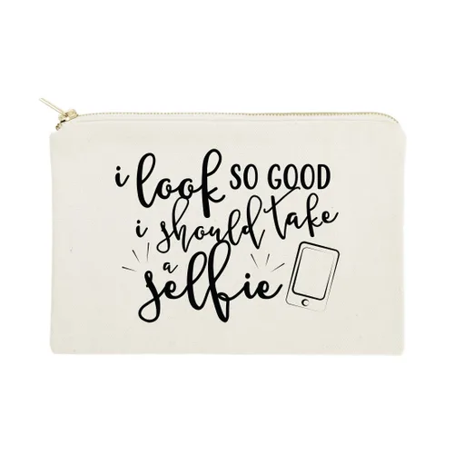 Vista 33 de The Cotton & Canvas Co. Bolsa cosmetiquera y bolsa de viaje para maquillaje.), unknown