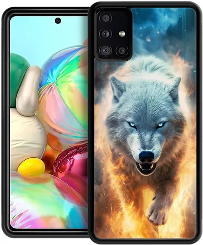 Vista 25 de DAIZAG Funda compatible con Samsung Galaxy A71 5G, protección completa, a prueba de golpes, antiarañazos, funda de poliuretano termoplástico