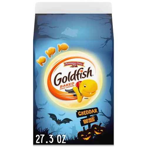 Vista 14 de Pepperidge Farm Goldfish Galletas de grano entero Graham, Pan de miel, 1 oz, Paquete de 300