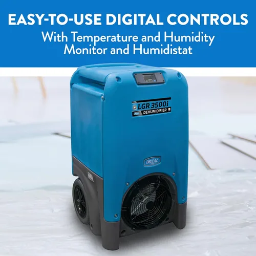 Vista 2 de Dri Eaz F411 LGR-3500i - Deshumidificador, 240 pintas