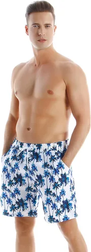 Vista 5 de Couple Matching Swimsuits Bikini High Waisted Set Swim Trunks Bathing Suits for Women Men