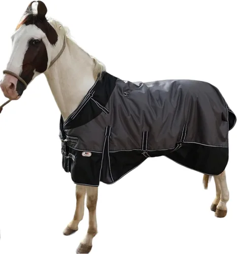 Vista 5 de Majestic Ally Manta de nailon Ripstop 600 D con cobertura impermeable, pesada, resistente a la lluvia y a la intemperie, para otoño o clima frío