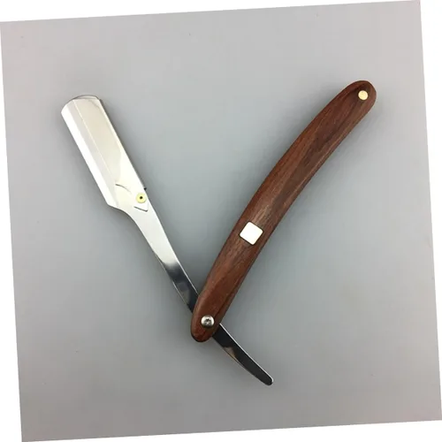 Vista 8 de 2pcs Safe Razor Manual Razor for Men Metal Shaving Razor Men Razor