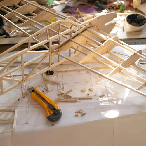 Vista 6 de Vicenpal 24 hojas de madera de tilo de 0.118 pulgadas, madera sin terminar para manualidades, tilo para corte láser, modelos arquitectónicos