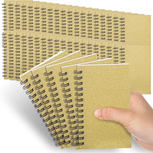 Vista 20 de Jutom 2 cuadernos pequeños en espiral, blocs de notas de 3 x 5 pulgadas, cuadernos de bolsillo pequeños a granel, mini bloc de notas con páginas