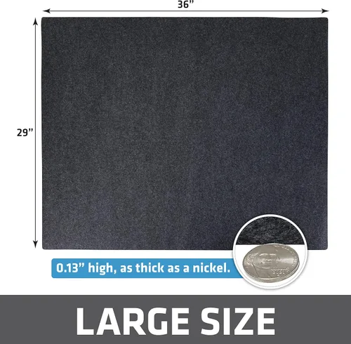 Vista 5 de Drymate Paquete de 2 almohadillas lavables para orina de perros (29"x36"), impermeables, absorbentes, antideslizantes, reutilizables, alfombrillas