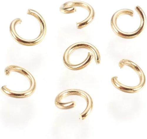 Vista 48 de HDSupplies 100 anillos de acero inoxidable 304 en tono negro, calibre 18 de 0.236 in (0.039 pulgadas de grosor)