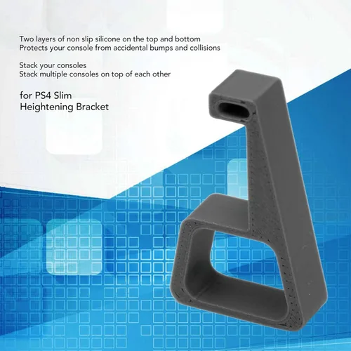 Vista 3 de ciciglow Soporte de soporte para accesorios PS4 Pro, patas de refrigeración para máquina de juegos, soporte horizontal para consola de juegos PS4