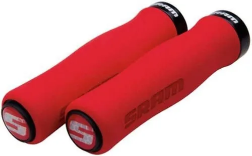 Vista 6 de Sram MTB Locking Grips Contour Foam with Single Black Clamp and End Plugs