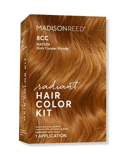 Vista 42 de Madison Reed - Kit de tinte radiante para el cabello, tinte permanente para el cabello, 100 % cobertura de canas, sin amoníaco, rojo Trieste 5NRM