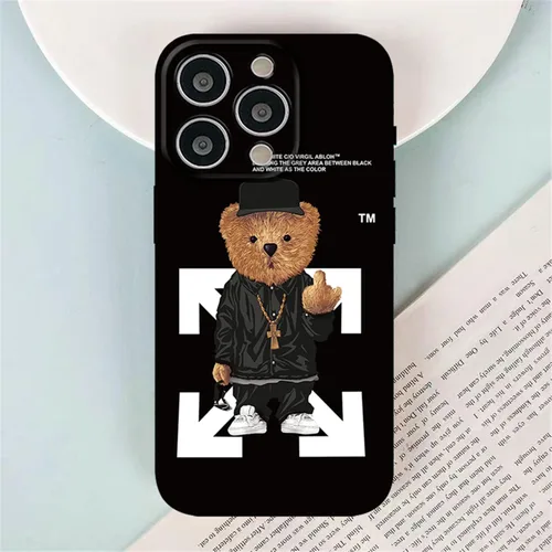 Vista 5 de Funda genial compatible con iPhone 14 Pro Max, diseñada para niños, cubierta de goma de gel de silicona suave estética divertida a prueba de golpes