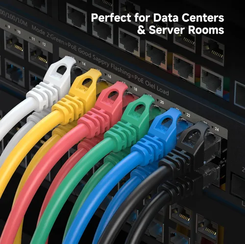 Vista 7 de Cable Matters Cat6 Cable Ethernet con ganchos., Blanco