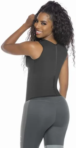 Vista 2 de Silene Fajas. Chaleco moldeador de látex. Fajas colombianas.
