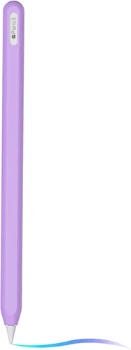 Vista 24 de Funda de silicona ultrafina compatible con Apple Pencil de 2ª generación, funda protectora de silicona para iPad Pro de 11/12.9 pulgadas 2018, funda