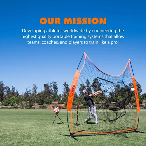 Vista 7 de Bownet Portable Folding Soccer Goal – Pop Up Backyard & Training Soccer Net for Indoor or Outdoor – Easy Setup with Carry Bag