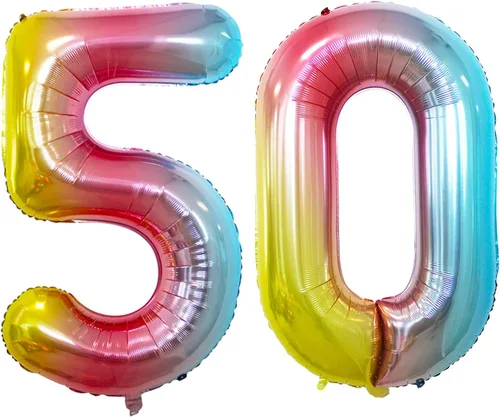 Vista 107 de GOER Globos con el número 80 para decoraciones de fiesta de cumpleaños número 80, globos de helio de aluminio jumbo de 42 pulgadas para 80 Oro rosa