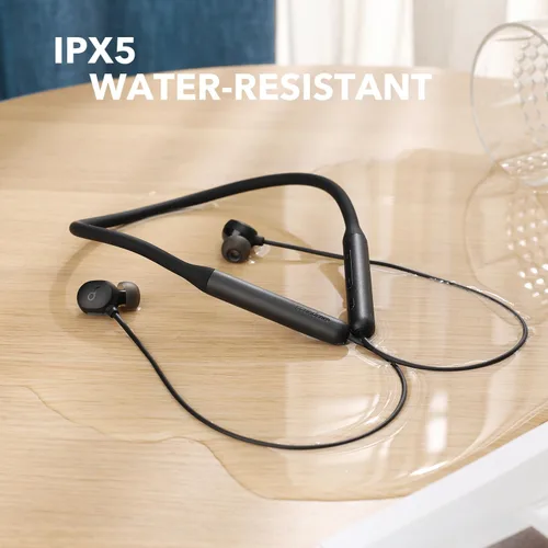 Vista 6 de Auriculares inalámbricos Soundcore de Anker Life U2i con banda para el cuello, controladores de 10 mm con tecnología BassUp, 24 horas