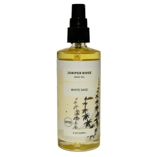 Vista 4 de Juniper Ridge Cascade Forest - Aceite corporal hidratante para el cuidado de la piel, perfumado con aceites esenciales, sin perservación, 4 onzas