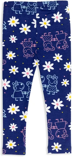 Vista 3 de Peppa Pig Conjunto de sudadera con capucha y leggings de forro polar para niñas de niños pequeños a niños grandes