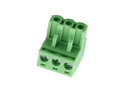 Vista 3 de Luo QiuFa - 10 unidades KF2EDG de 0.200 in de paso 3P enchufable Bloques Teminales Enchufe