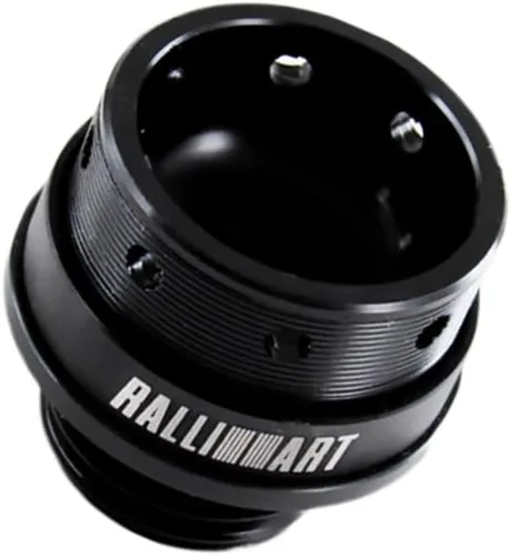 Vista 2 de Tapa de tapón de llenado de aceite de motor de gas de automóvil de aleación de aluminio compatible con Mitsubishi Outlander Lancer Montero Raider