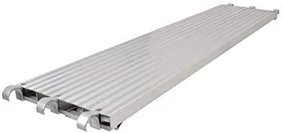 CBM Scaffold All Aluminum Deck 75 lb sper sq. Ft. nominal 19-1/4" de ancho por 7' de largo