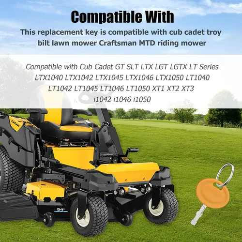 Vista 5 de 3 llaves de encendido 625-05000 625-05002 925-2054A para cortacésped MTD Cub Cadet Troy Bilt