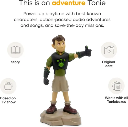Vista 4 de Tonies Wild Kratts: Figura de juguete de audio Chris