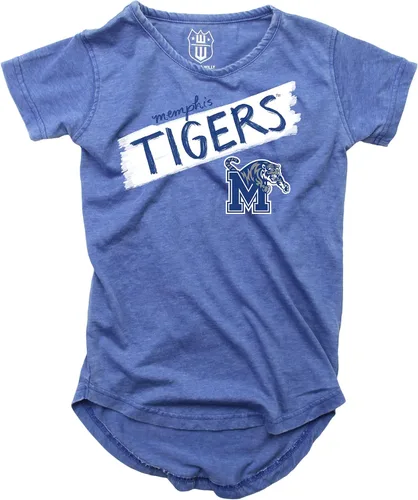 Vista 11 de Wes and Willy NCAA - Camiseta Burnout para niñas S/S